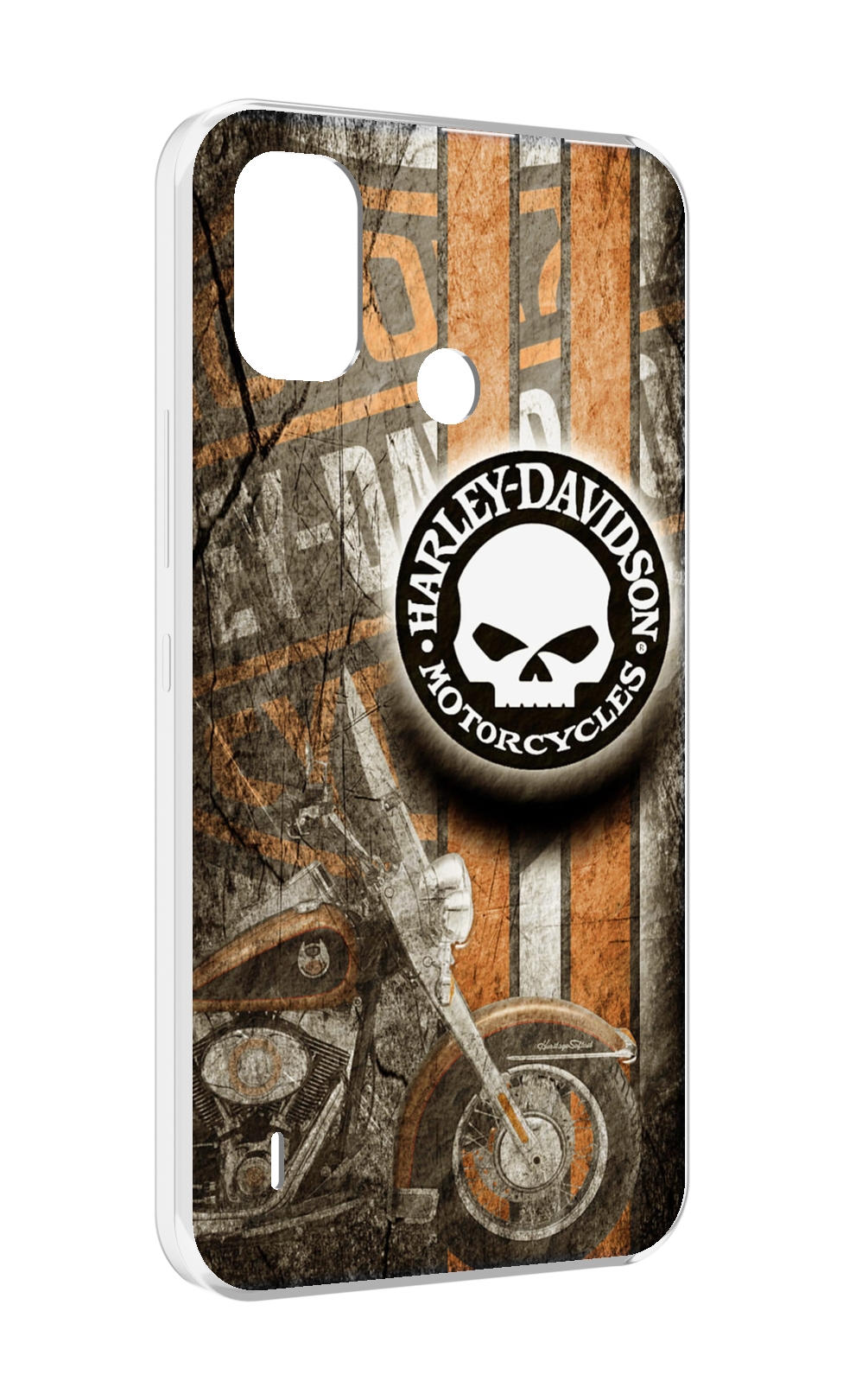 

Чехол MyPads харлеи девидсон для Itel A48, Прозрачный, Tocco