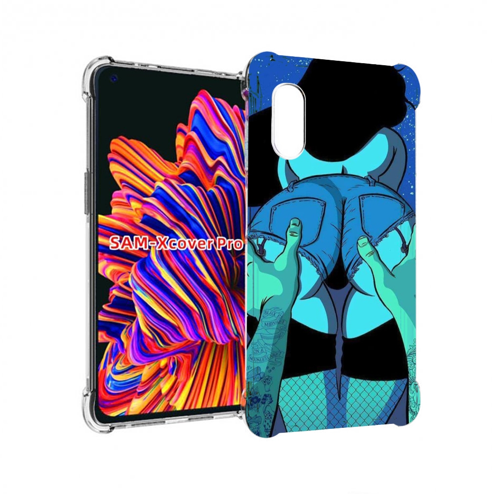 

Чехол MyPads любитель потрогать для Samsung Galaxy Xcover Pro 1, Прозрачный, Tocco