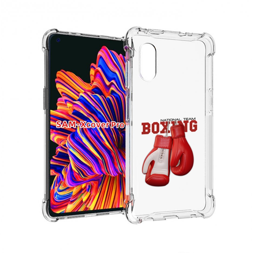 

Чехол MyPads боксерские перчатки для Samsung Galaxy Xcover Pro 1, Прозрачный, Tocco