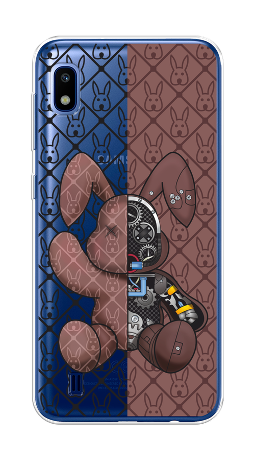 

Чехол на Samsung Galaxy A10 "Киборг-заяц шоколадный", Коричневый;черный;прозрачный, 27950-1