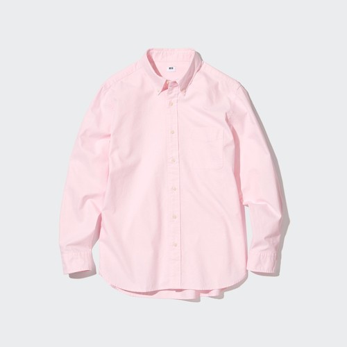 

Рубашка мужская UNIQLO 450259COL12 розовая S (доставка из-за рубежа), 450259COL12