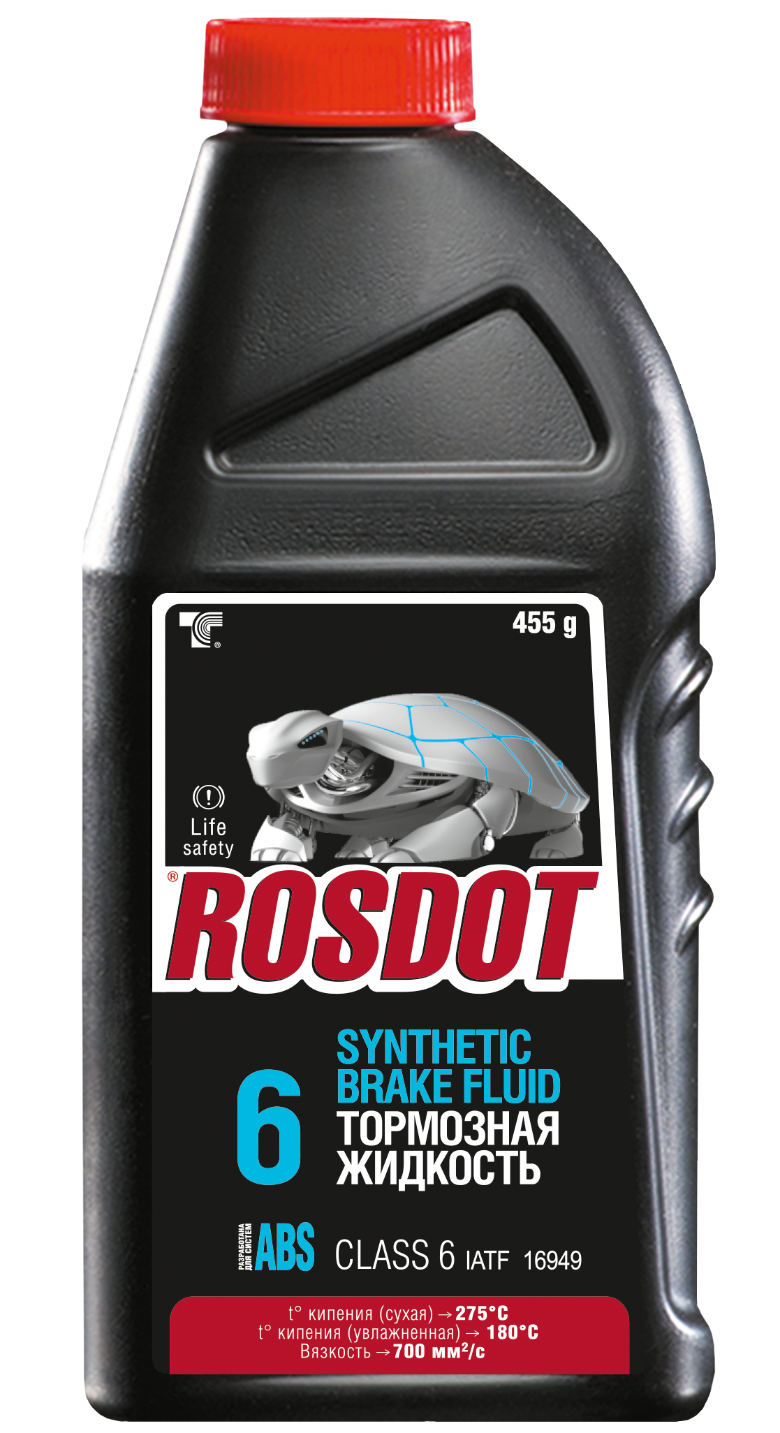 Тормозная жидкость ROSDOT 430140001 DOT-6