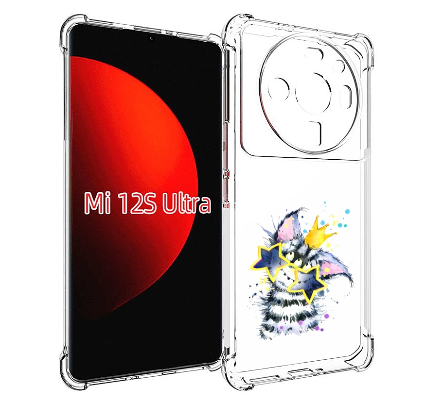 

Чехол MyPads Мартовский Нуся для Xiaomi 12S Ultra, Прозрачный, Tocco