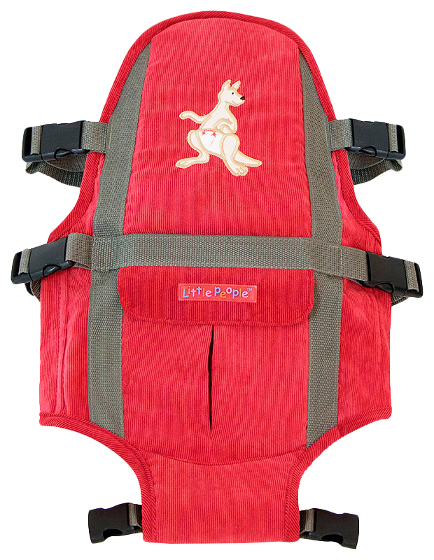 фото Little people кенгуру-рюкзак kengo 3 положения спинки красный