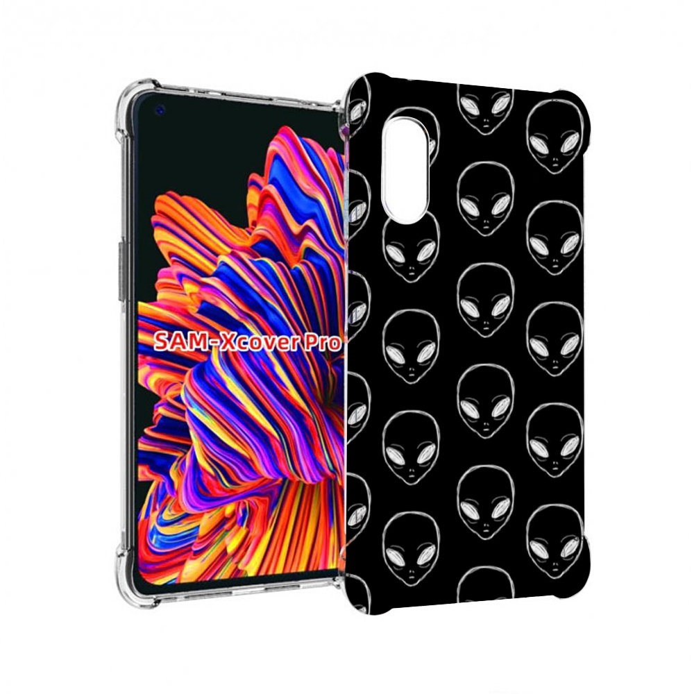 

Чехол MyPads мини-инопланетяне для Samsung Galaxy Xcover Pro 1, Прозрачный, Tocco
