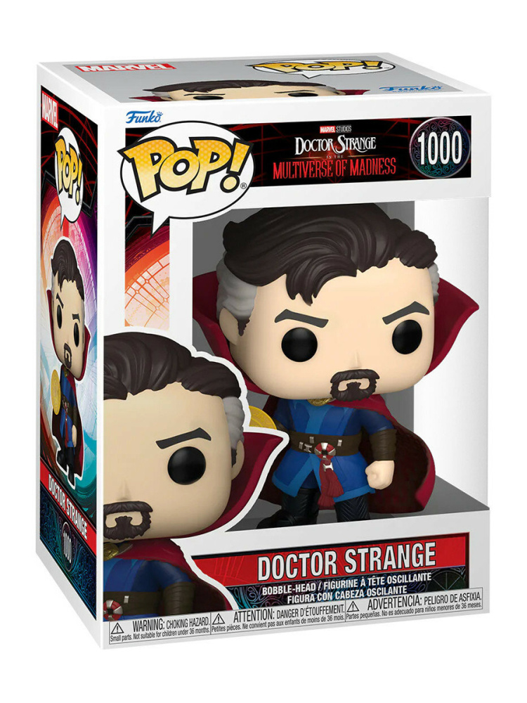 

Фигурка POP! Доктор Стрэндж Марвел Doctor Strange Marvel №1000 (головотряс, 10 см), POP! Доктор Стрэндж Марвел Doctor Strange Marvel №1000 (головотряс, 10 см)