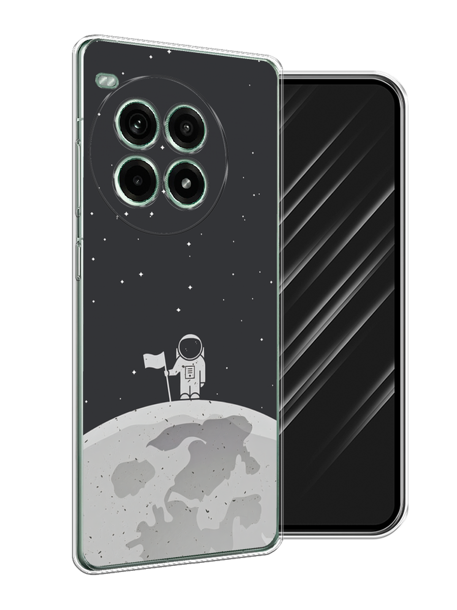 

Чехол Awog на OnePlus Ace 3 Pro "Первый на Луне", Черный, 155150-1