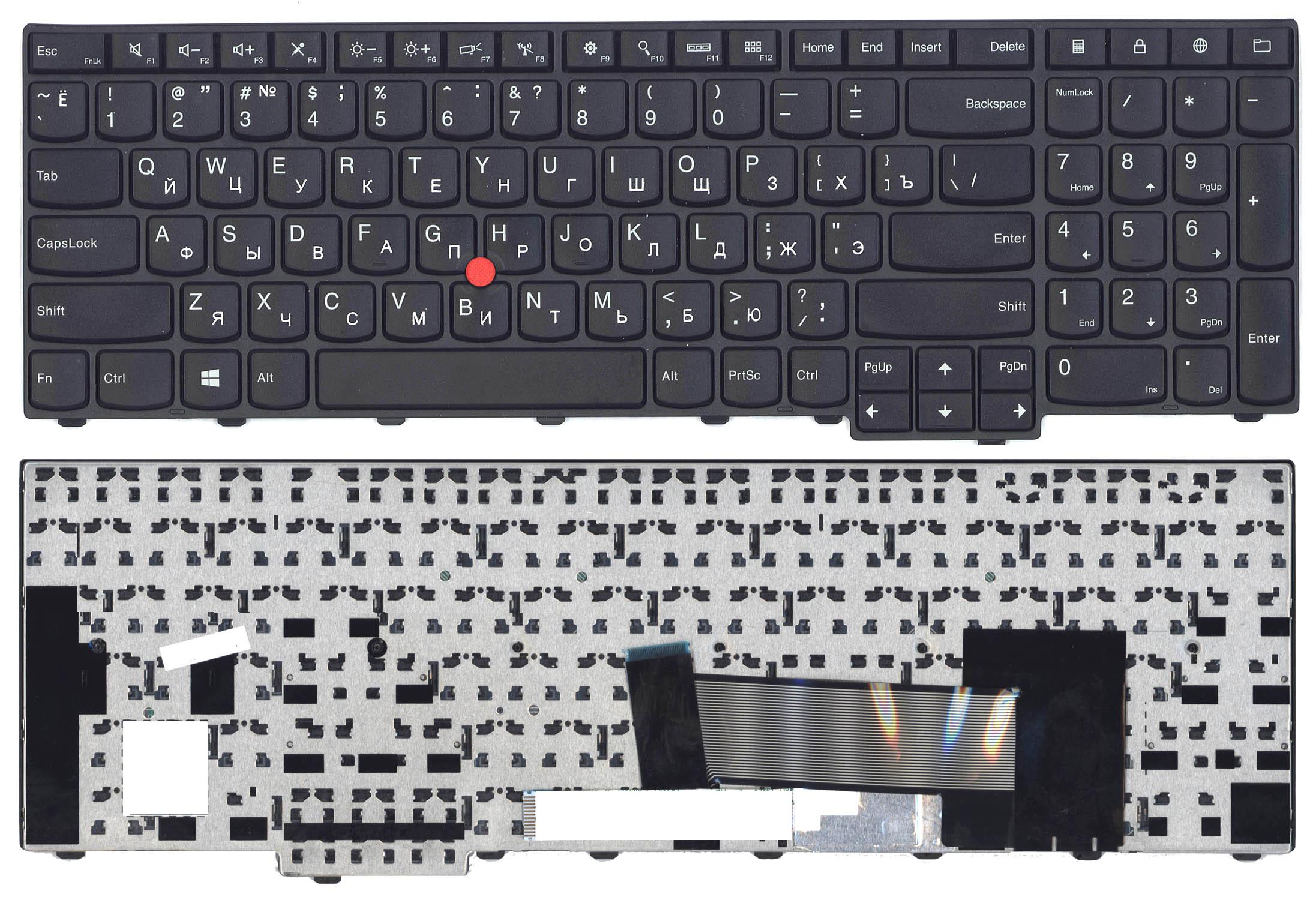 

Клавиатура для ноутбука Lenovo ThinkPad Edge E531 L540 черная