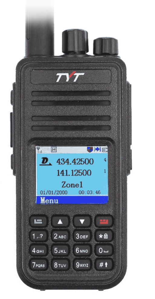 

Рация TYT MD-UV380 DMR 5W, Черный, MD-UV380 DMR