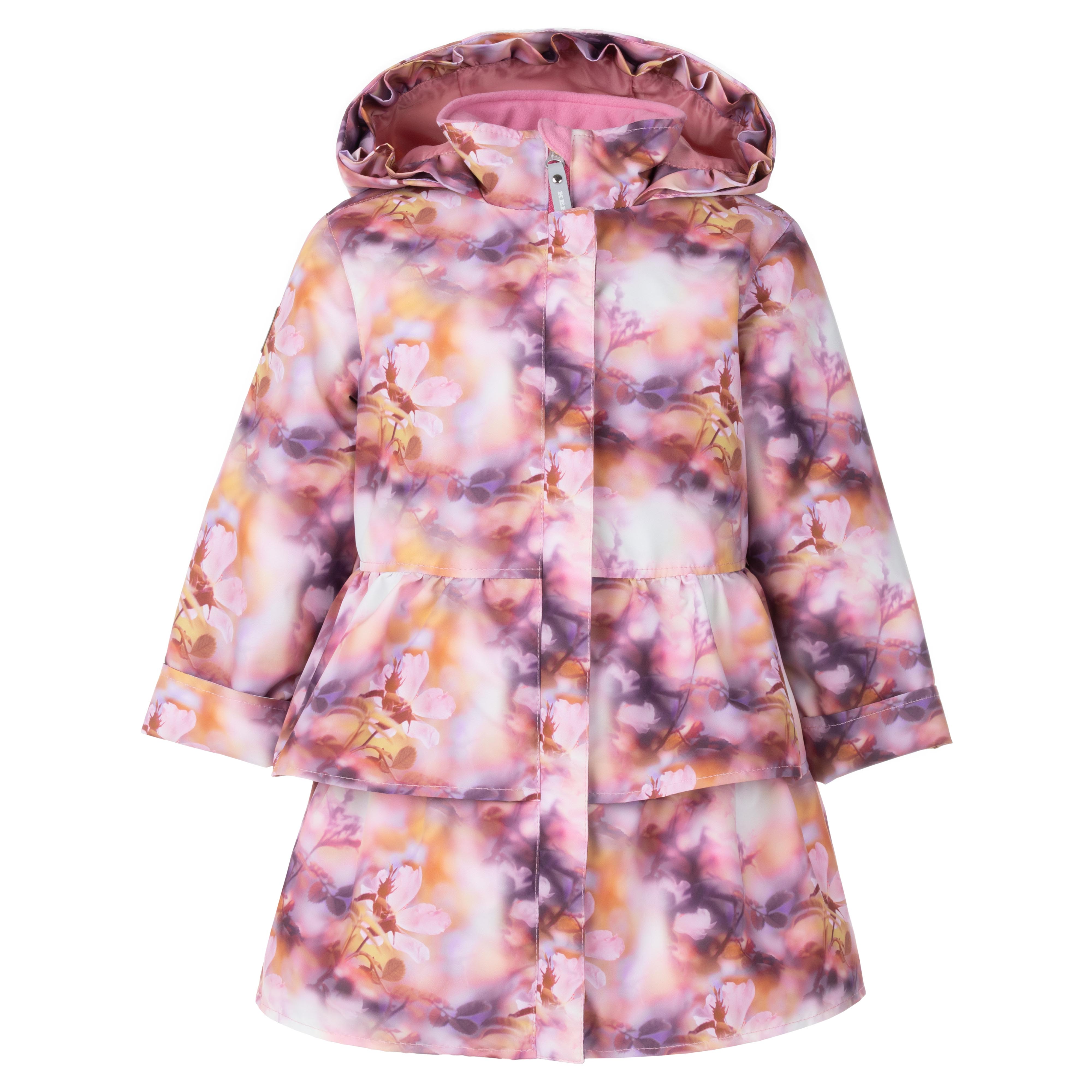 Куртка детская KERRY K24035, розовый, 116 клеёнка наматрасник 70х100 см с резинками держателями серо розовый