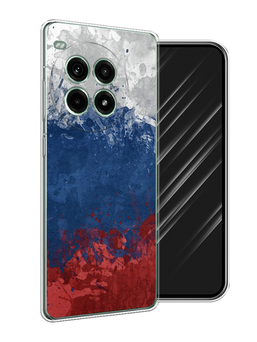 

Чехол Awog на OnePlus Ace 3 Pro "Флаг России неровный", Белый;синий;красный, 155150-1