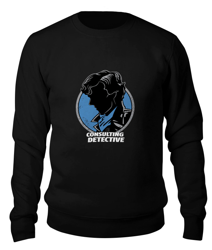 

Свитшот Printio Шерлок холмс (sherlock holmes) черный 2XL, Шерлок холмс (sherlock holmes)