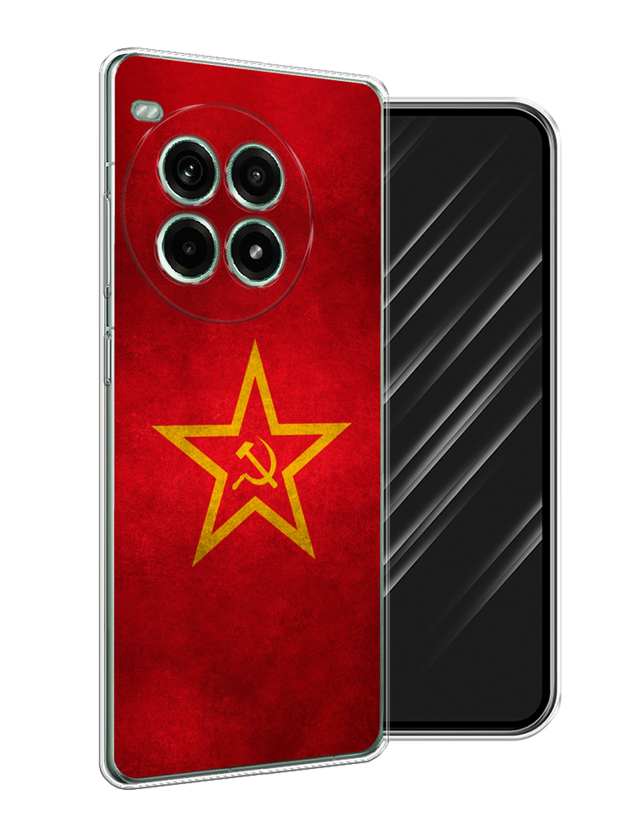 

Чехол Awog на OnePlus Ace 3 Pro "Красное знамя", Желтый;красный, 155150-1