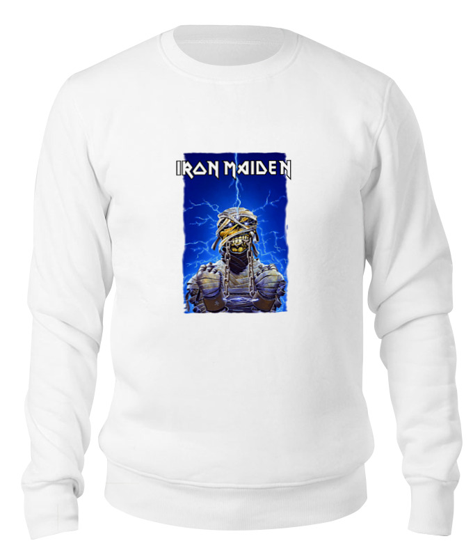 

Свитшот Printio Iron maiden band белый 2XL, Iron maiden band