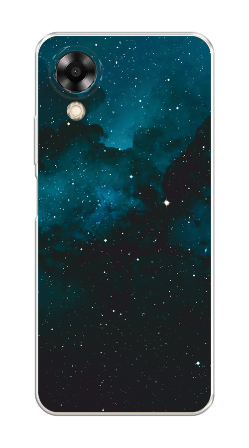 

Чехол на Oppo A17K "Синий космос", 2512850-1