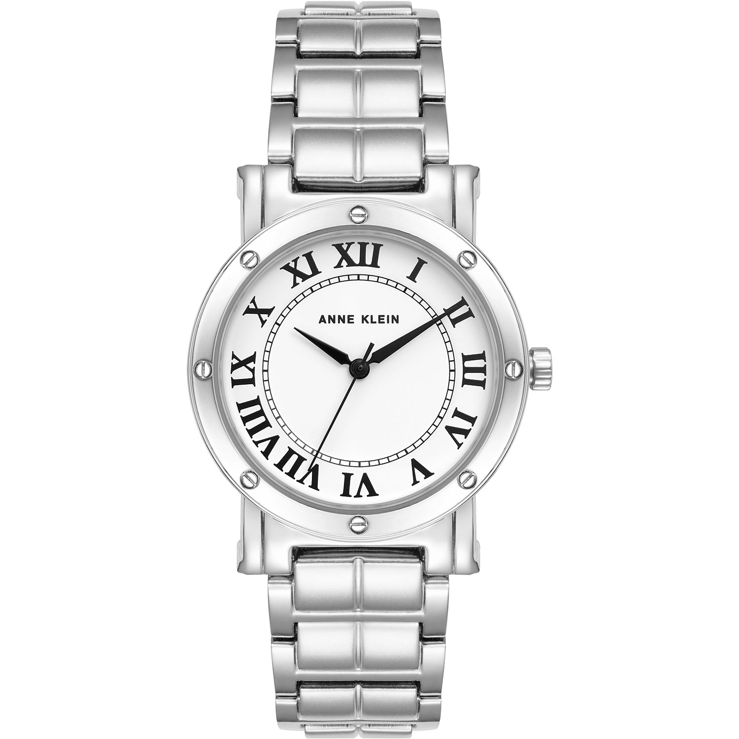 фото Наручные часы женские anne klein 4015wtsv серебристые