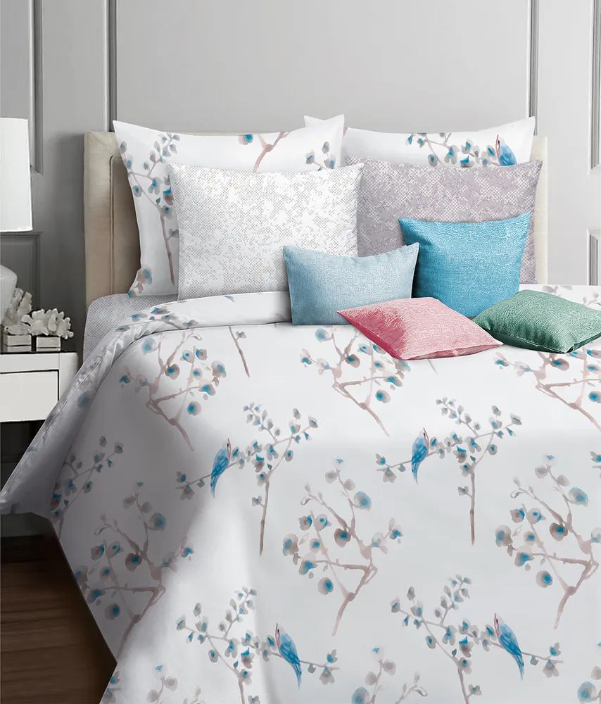 

Постельное белье евро спальное (Birds) от бренда Mona Liza, бязь, 2 наволочки 50х70