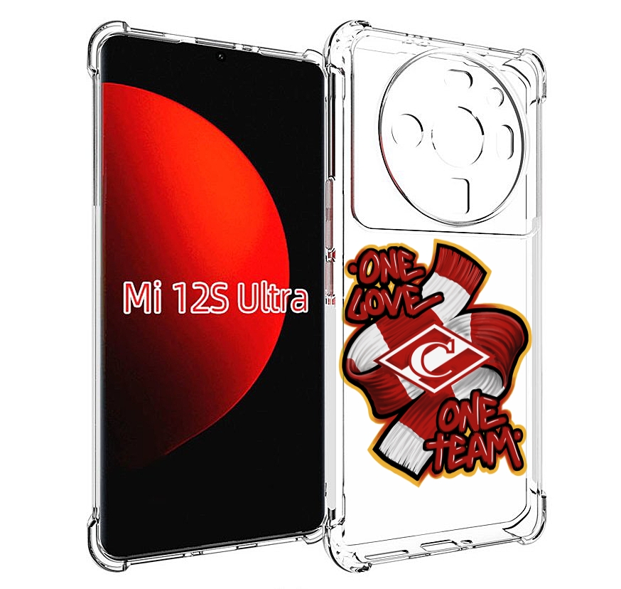 

Чехол MyPads Одна любовь-Спартак для Xiaomi 12S Ultra, Прозрачный, Tocco