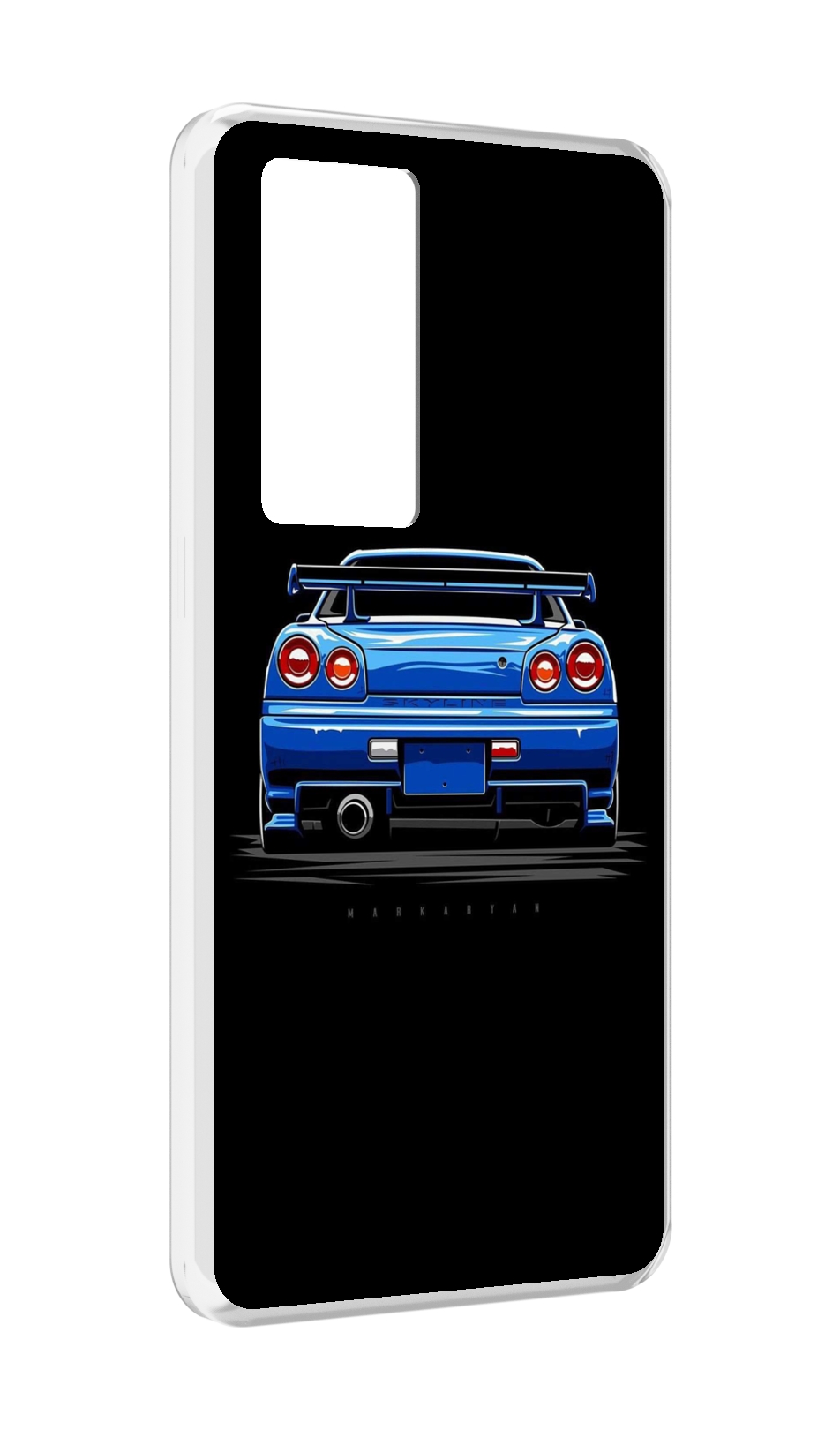 

Чехол MyPads Машина-синяя мужской для Realme GT Master Explorer Edition, Прозрачный, Tocco