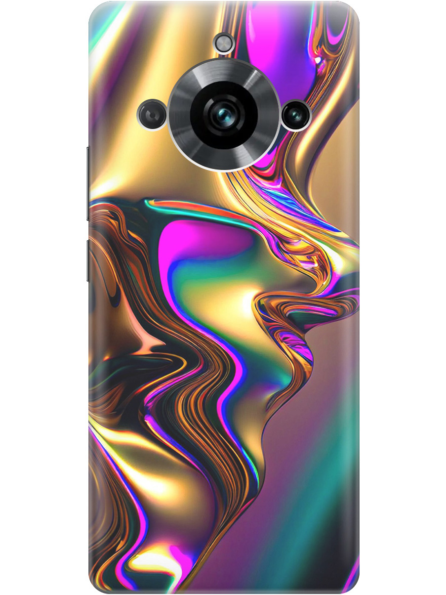 

Силиконовый чехол на Realme 11 Pro / 11 Pro+ с принтом "Золотистая абстракция", Прозрачный;золотистый;фиолетовый, 771145131
