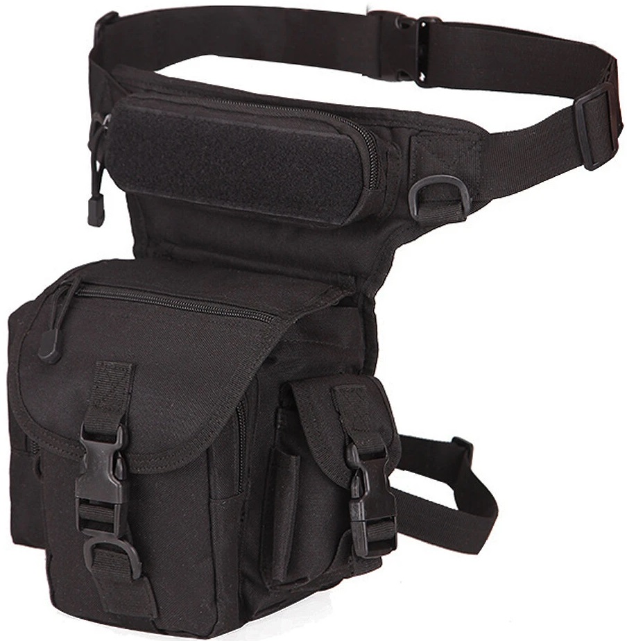

Сумка набедренная унисекс Skully RWZS72 black, Черный, RWZS72