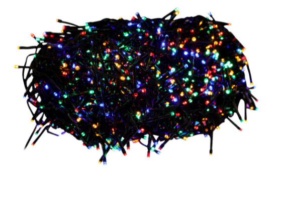 Световая гирлянда новогодняя Lumineo Фейерверк 10 м разноцветный/RGB