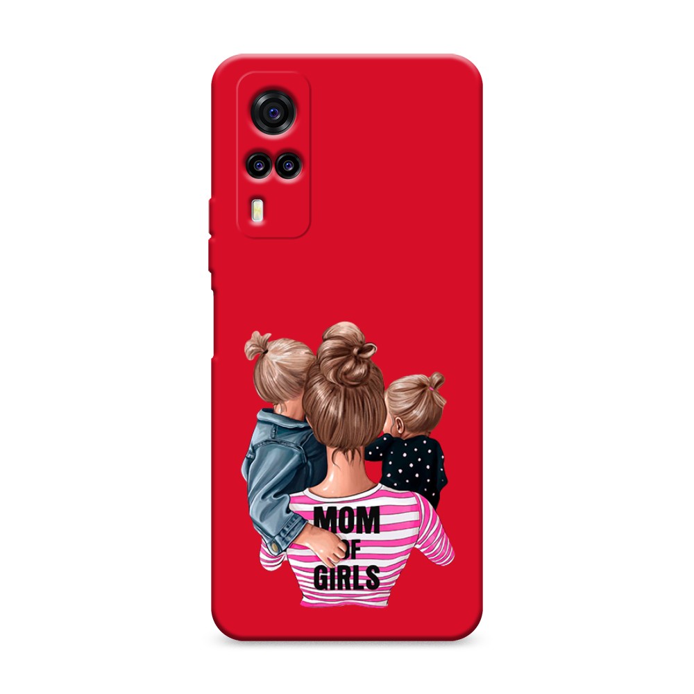 

Чехол Awog на Vivo Y31/Y53s 4G "Mom of Girls", Разноцветный, 263753-1