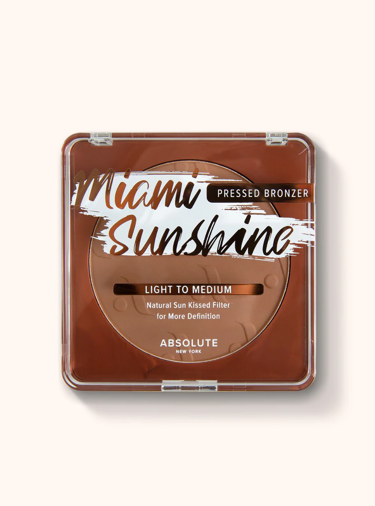 Бронзер Absolute New York Miami Sunshine Pressed Bronzer Light to medium