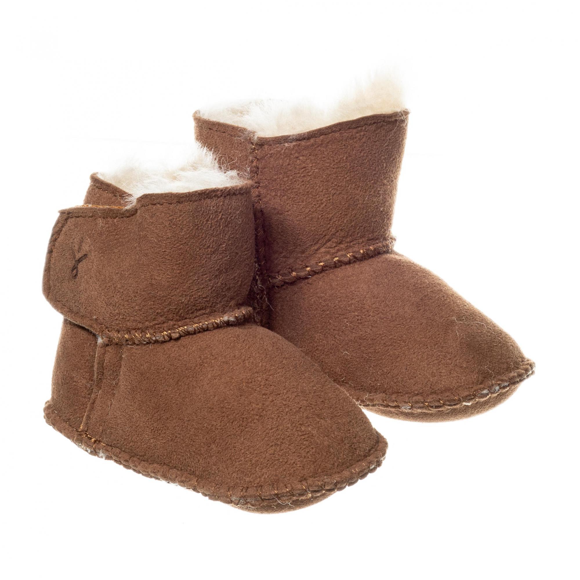 

Угги EMU Australia Baby Bootie B10310 цв. коричневый р. 21, Baby Bootie B10310