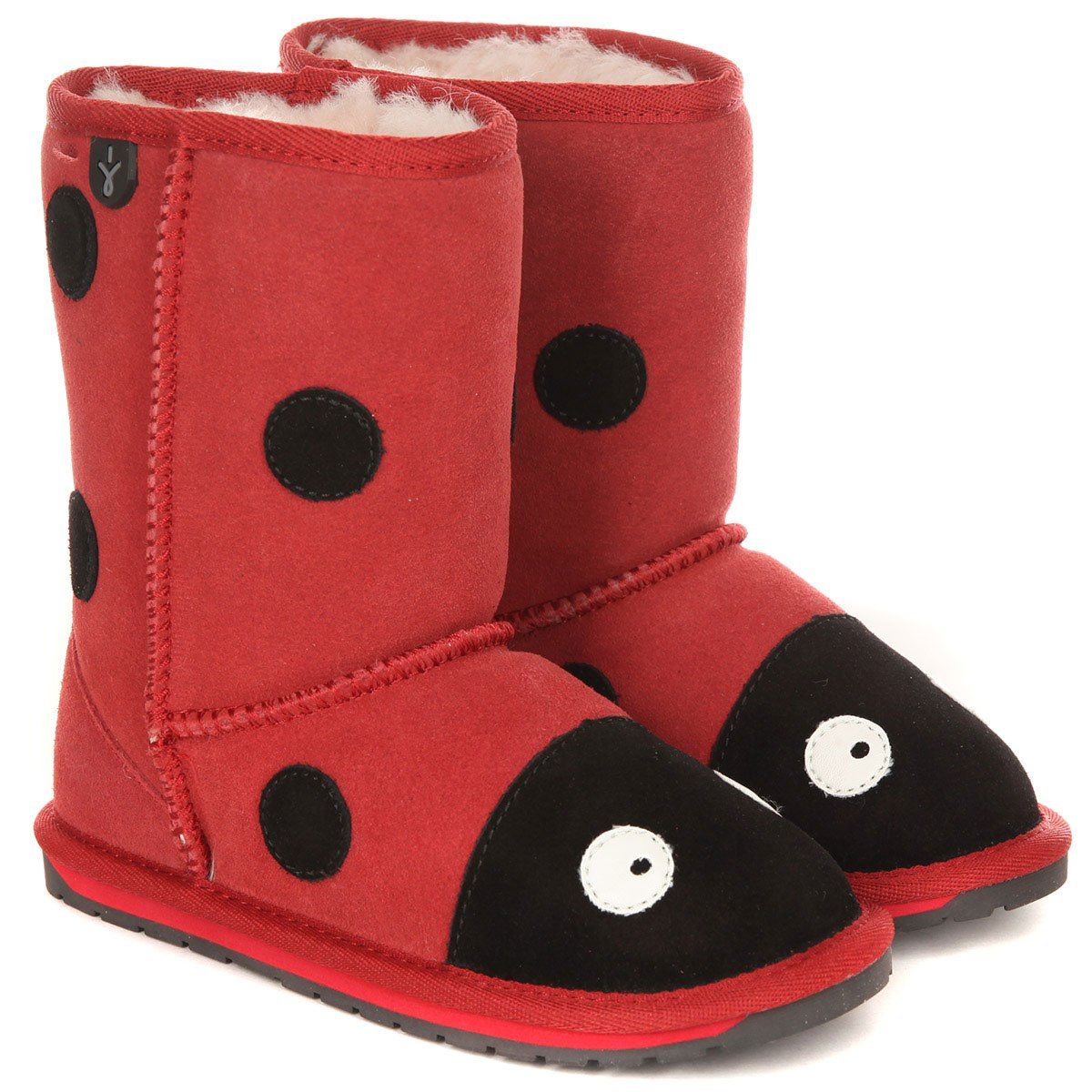 

Угги EMU Australia LCRE - Little Creatures Ladybird K10111 цв. красный р. 25,5, LCRE - Little Creatures Ladybird K10111