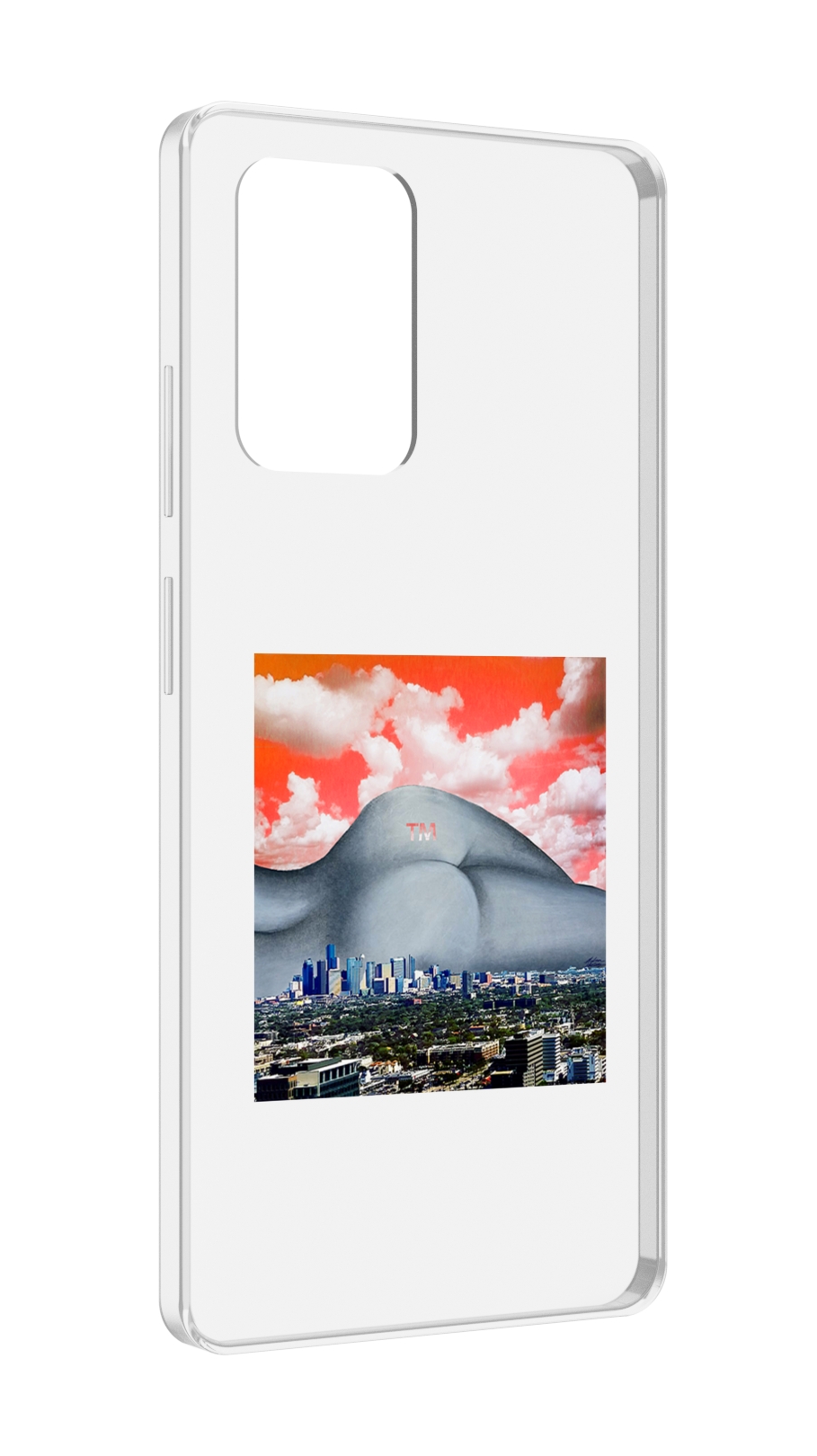 

Чехол MyPads город с девушкой на фоне для ZTE Blade V40 Pro, Tocco