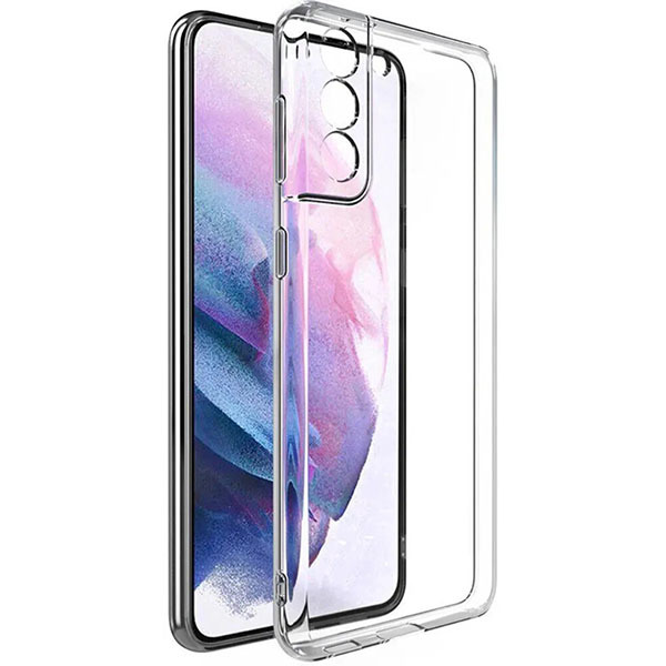 

Силиконовый чехол для Samsung Galaxy S21+ TPU 1мм с защитой камеры Прозрачный, для Samsung Galaxy S21+ 1мм с защитой камеры Прозрачный