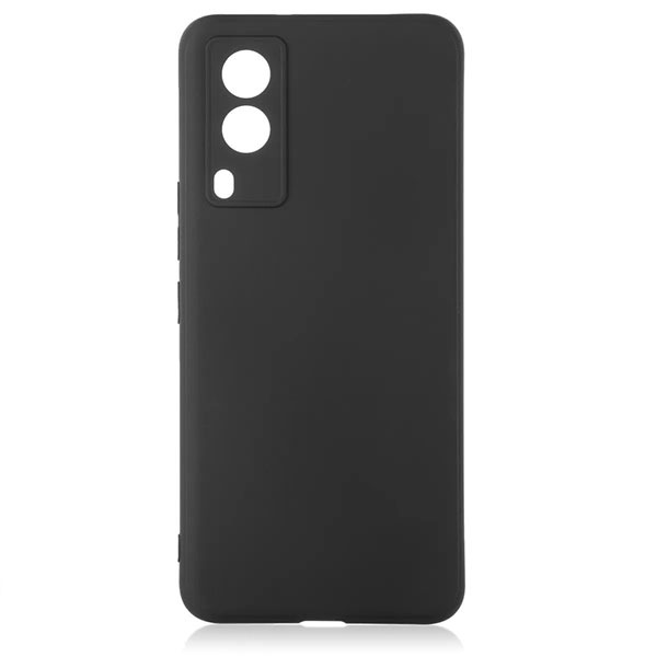 

Силиконовый чехол для Vivo V21E TPU 1мм с защитой камеры Черный, для Vivo V21E 1мм с защитой камеры Черный