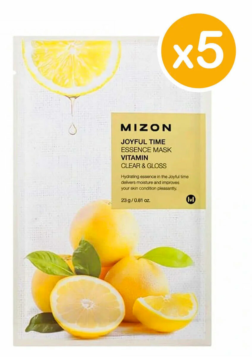 

Mizon Набор Mizon Joyful Time Essence Mask Vitamin C 23г 5 шт