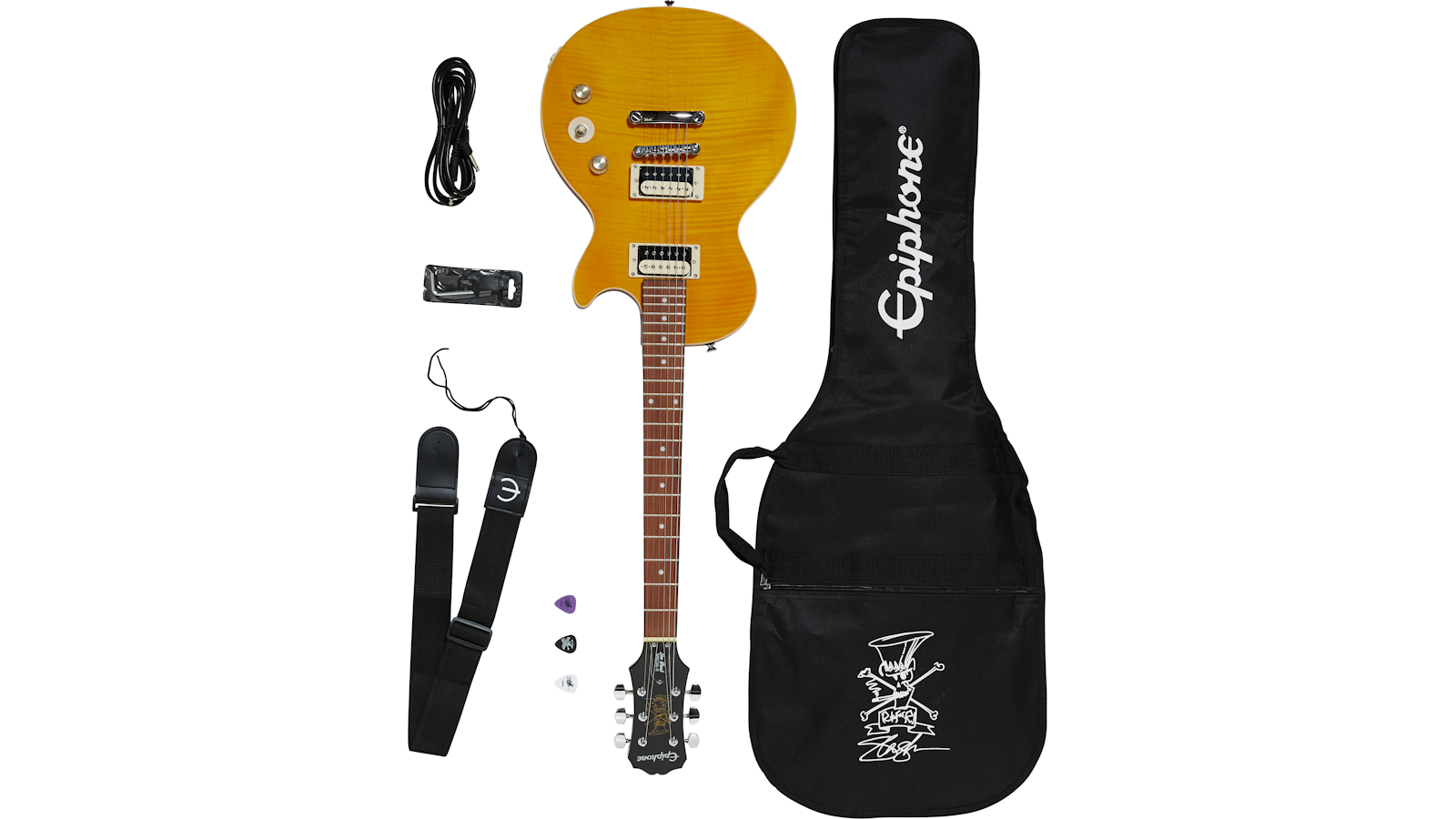 Электрогитара Epiphone Slash Appetite Les Paul Special II Performance Pack с аксессуарами EPIPHONE SLASH APPETITE LES PAUL SPECIAL II PERFORMANCE PACK