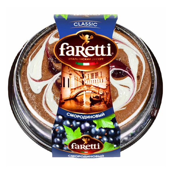 Торт Faretti смородиновый 400 г