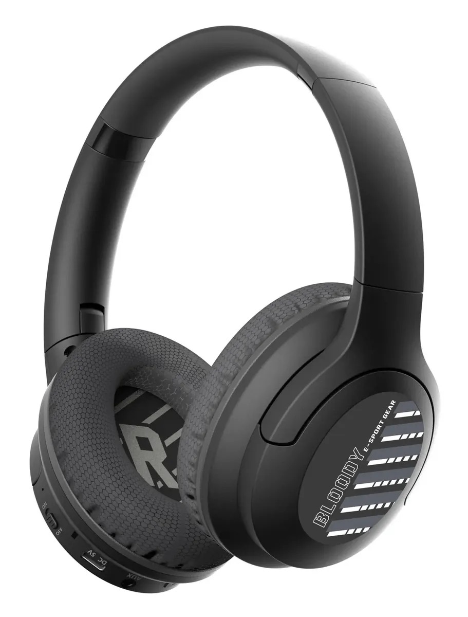 

Наушники A4TECH Bloody MH360, 3.5 мм/Bluetooth, накладные, серый mh360 grey, Наушники A4TECH Bloody MH360, 3.5 мм/Bluetooth, накладные, серый [mh360 grey]