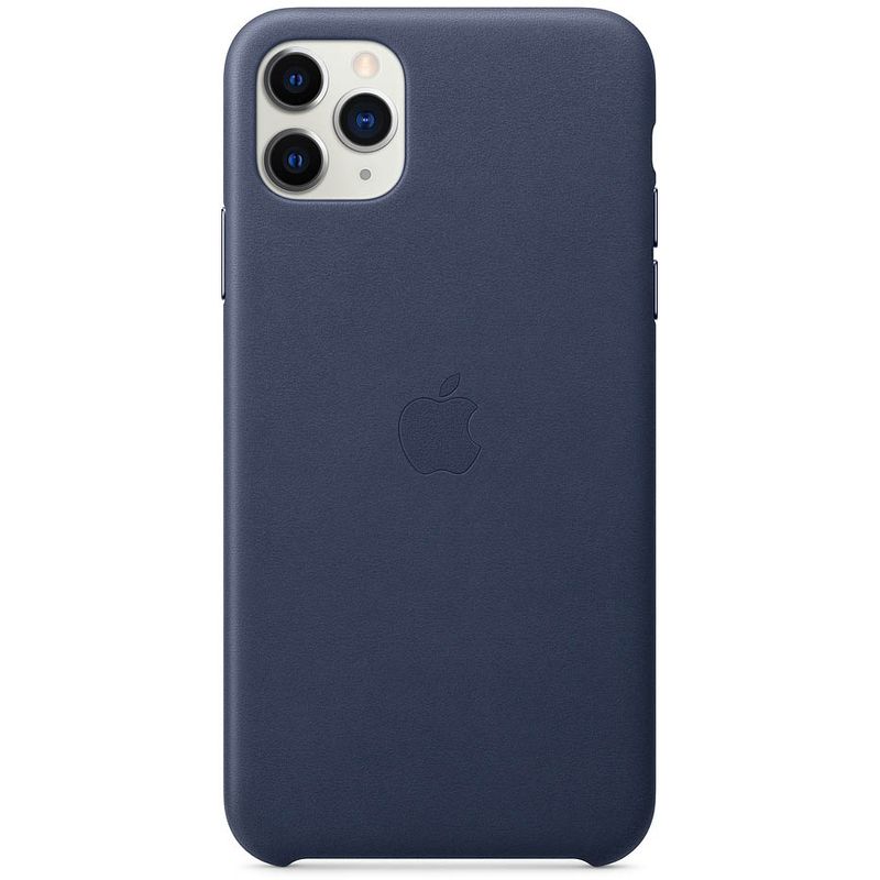 

Клип-кейс Apple Leather Case для iPhone 11 Pro Max Тёмно-синий