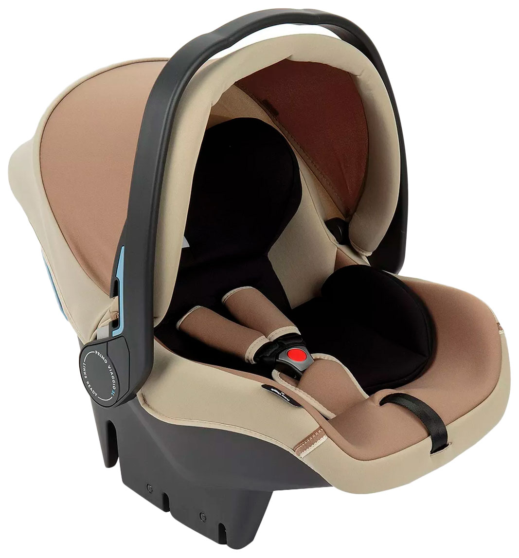 фото Peg perego люлька-переноска 0-13 кг primo viaggio sl luxe beige бежевый peg-perego