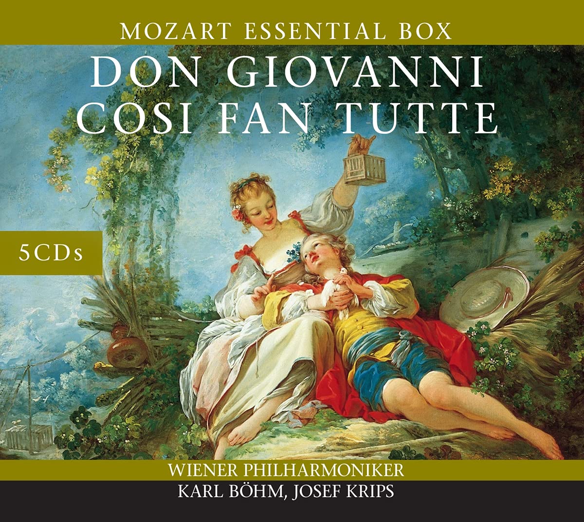 

Mozart Wiener Philharmoniker Don Giovanni Cosi Fan Tutte (5Cd)