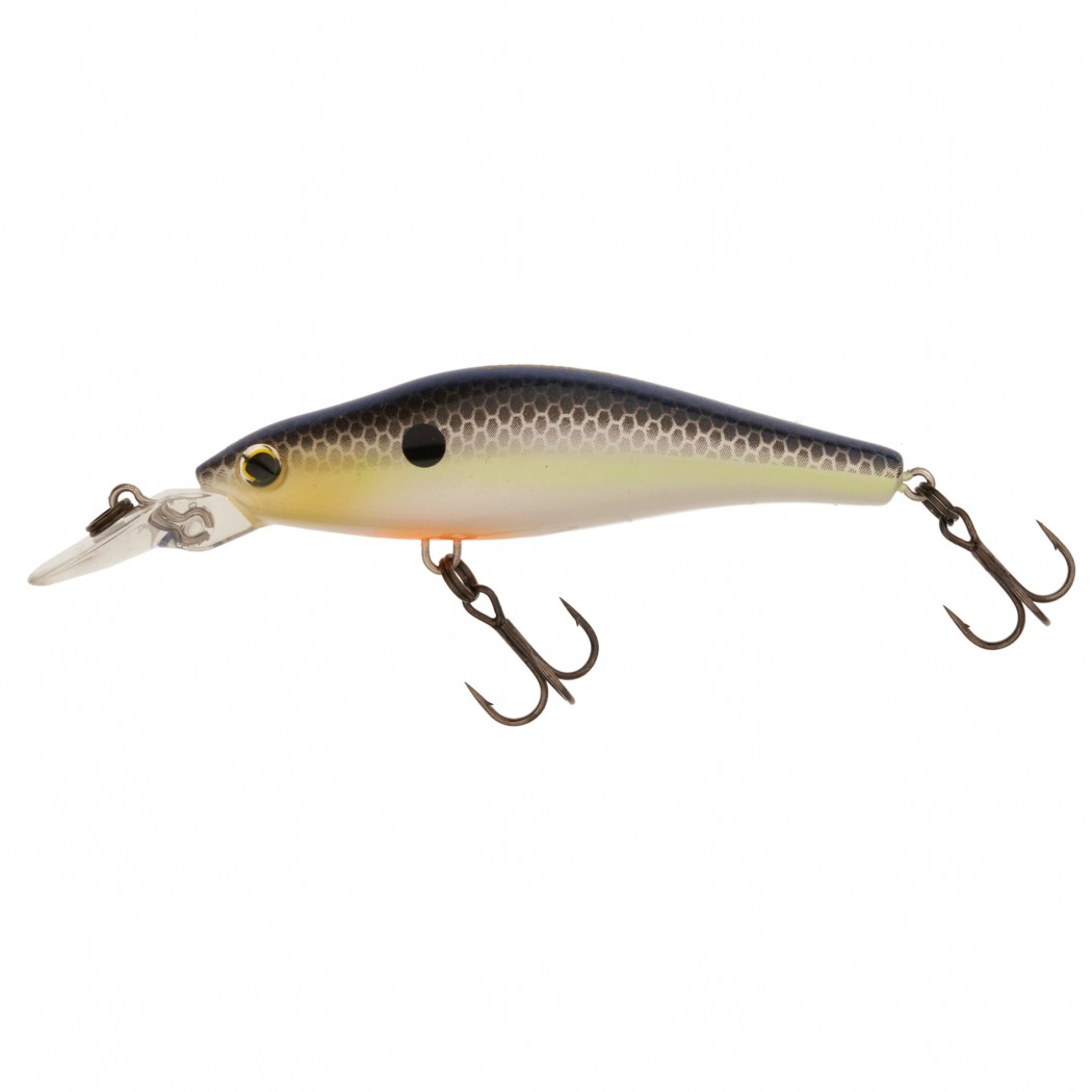 

Воблер F1136 SSH Yo Zuri 3DS SHAD SR 65SP, Черный;желтый, 3DS Shad