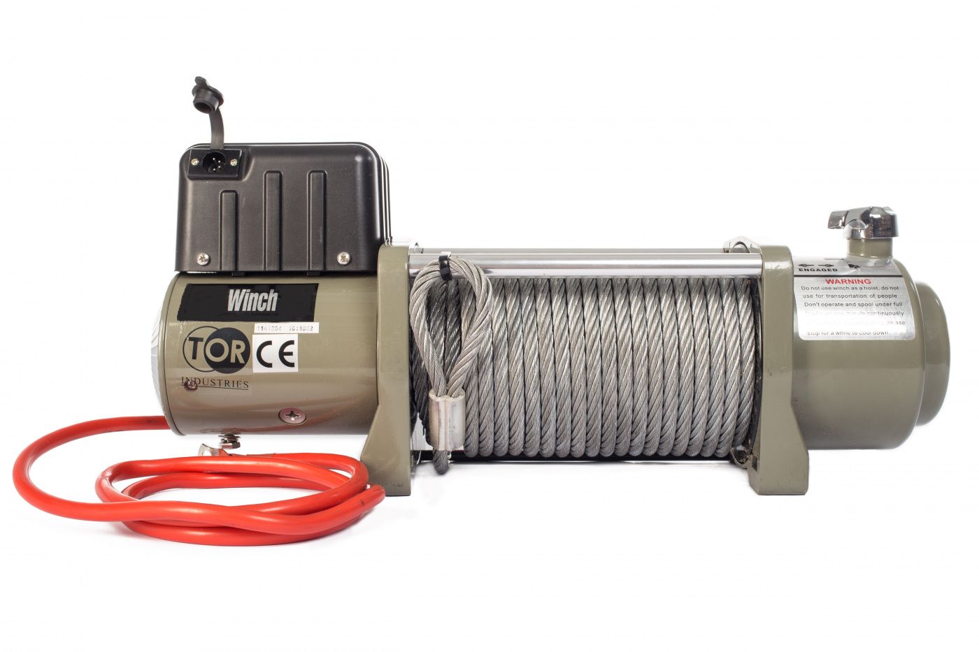 

Лебедка автомобильная TOR ЛА SEC16800 г/п 7620 кг 28 м 12V Tor industries, 1141604