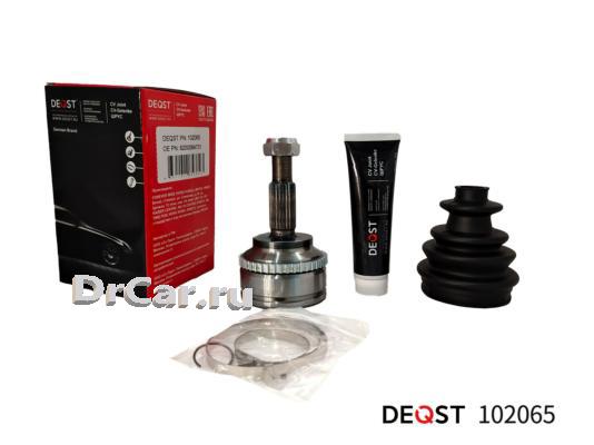 

DEQST ШРУС RENAULT MEGANE/KANGOO/SCENIC 1.2-1.9D 01- нар. (ABS), 102065