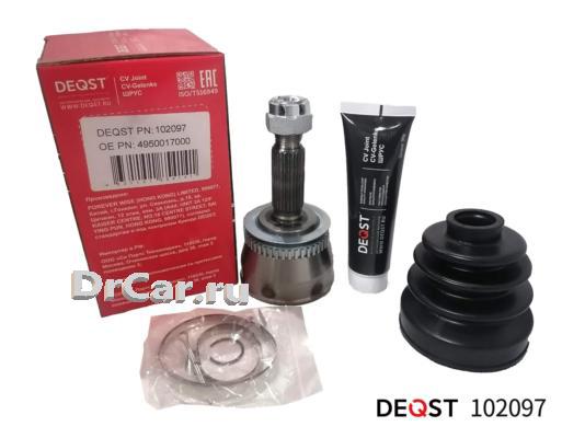 

DEQST ШРУС HYUNDAI MATRIX 1.5 01- наружний +ABS, 102097