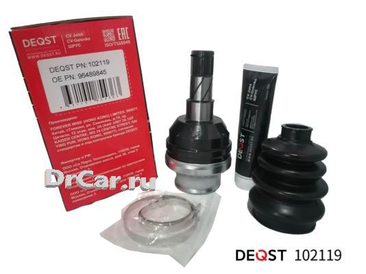 

DEQST ШРУС DAEWOO NEXIA/LANOS 1.4-1.6 94- внутр., 102119