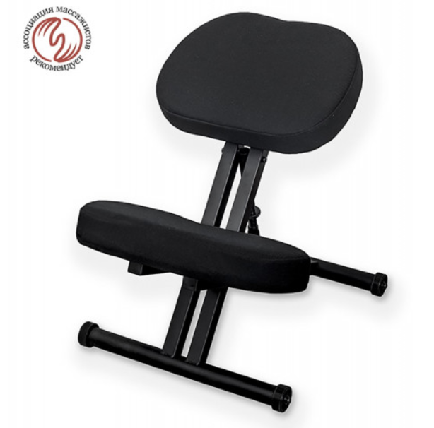 фото Smartstool металлический коленный стул km01 black чёрный