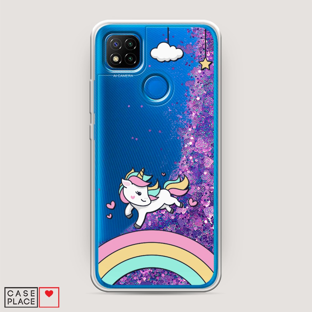 

Чехол Awog на Xiaomi Redmi 9C "Единорог на радуге", Разноцветный, 39092-1