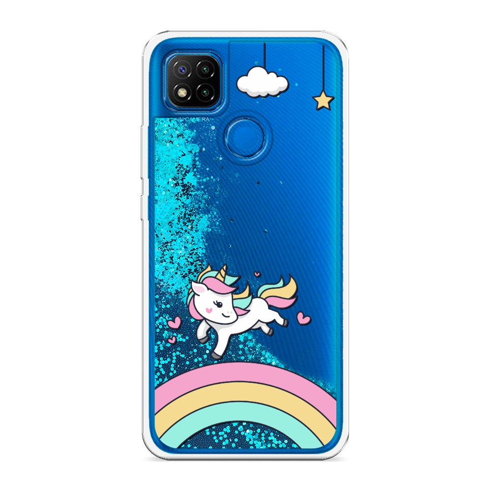 

Чехол Awog на Xiaomi Redmi 9C "Единорог на радуге", Разноцветный, 39093-1