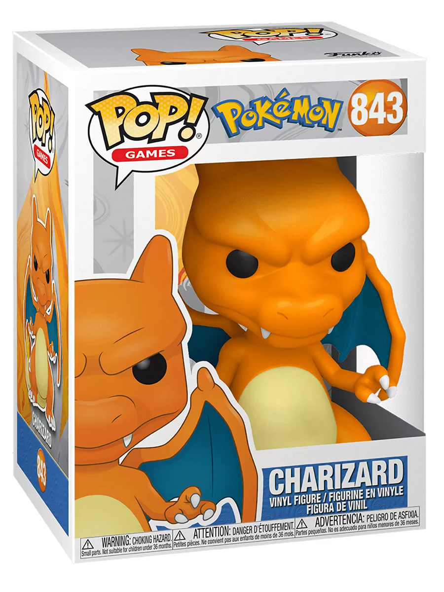 

Фигурка Funko POP! покемон Чаризард Pokemon Charizard №843 14 см, Pop!