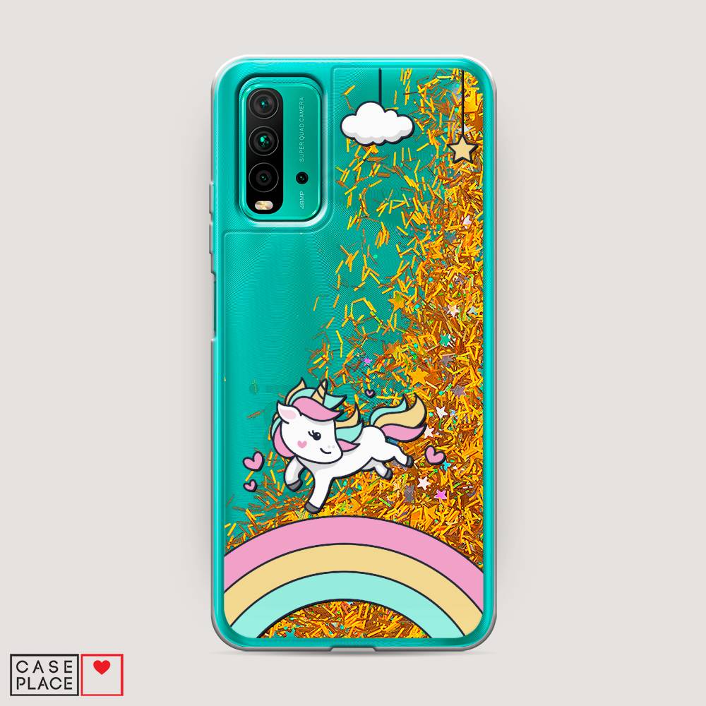 

Чехол Awog на Xiaomi Redmi 9T "Единорог на радуге", Разноцветный, 39890-1